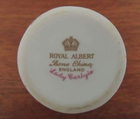Royal Albert Set of Three Eggcups - Lady Carlyle