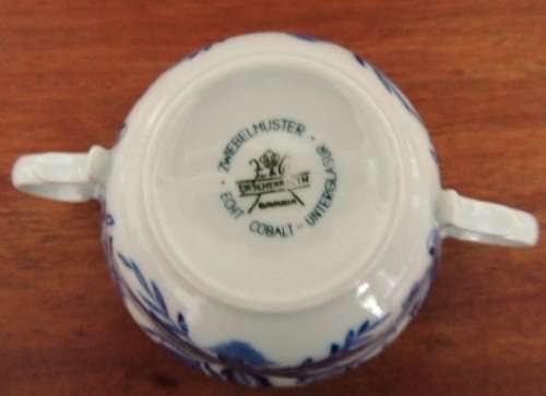 Zwiebelmuster Blue Onion Soup Coupe