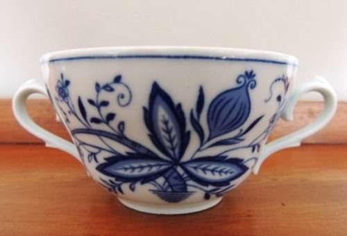 Zwiebelmuster Blue Onion Soup Coupe