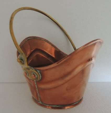Copper and Brass Bucket