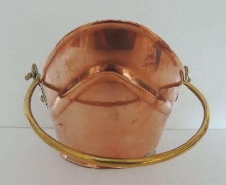 Copper and Brass Bucket