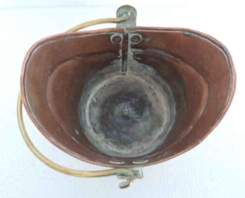Copper and Brass Bucket