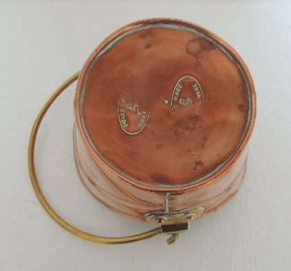 Copper and Brass Bucket