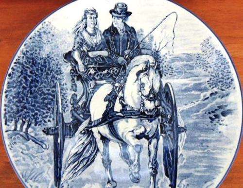 Delft Wedding Charger