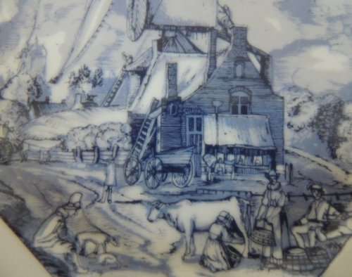 Delft Special Limited Collector`s Edition Octagonal Plate