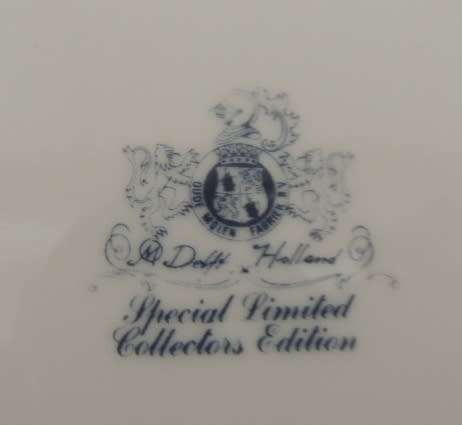 Delft Special Limited Collector`s Edition Plate