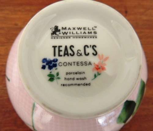 Maxwell & Williams Milk and Sugar Bowl - Teas & C`s Contessa (Pink)