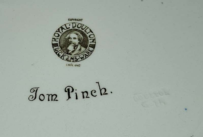 Royal Doulton Dickensware Rack Plate - Tom Pinch