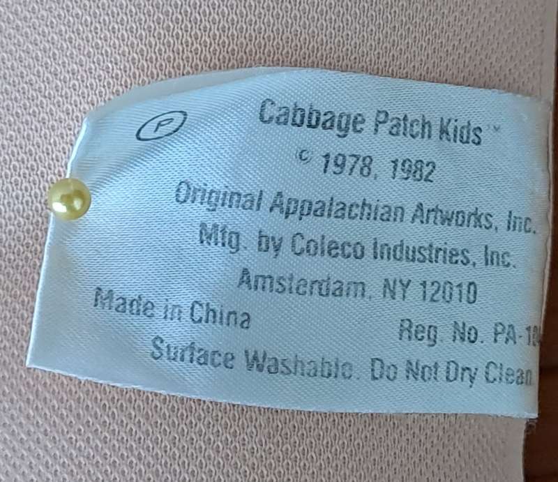 Cabbage Patch Kid - original