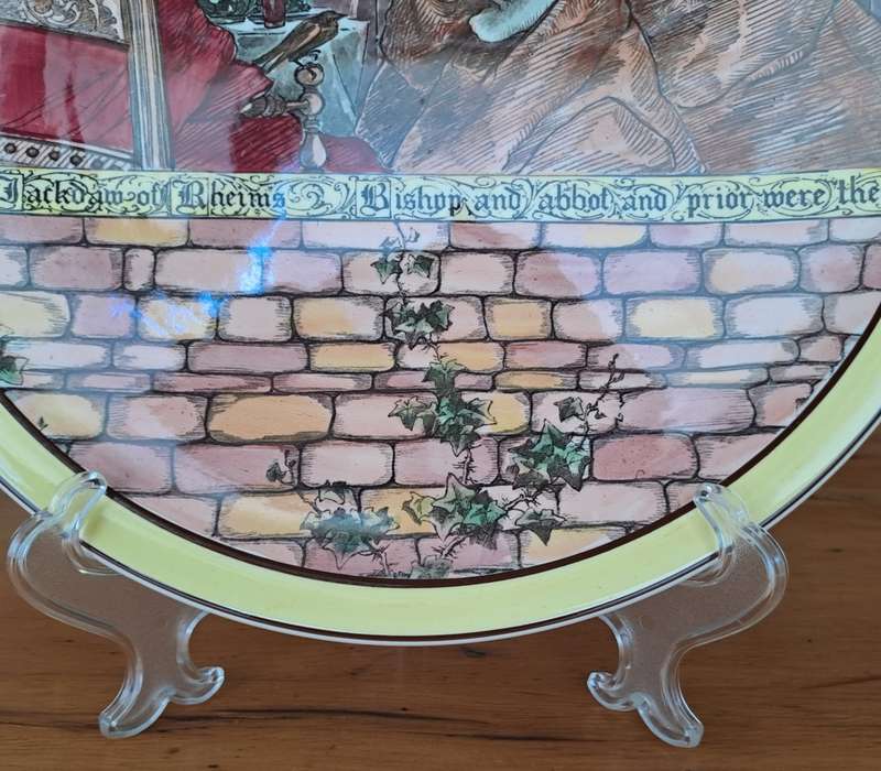 Royal Doulton Charger - The Jackdaw of Rheims