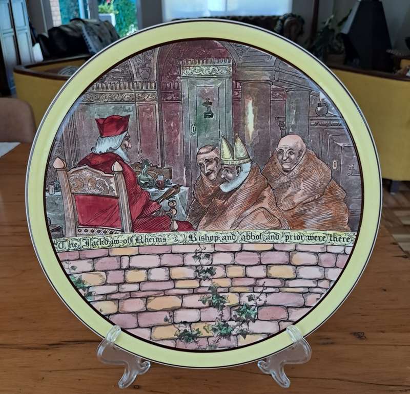 Royal Doulton Charger - The Jackdaw of Rheims