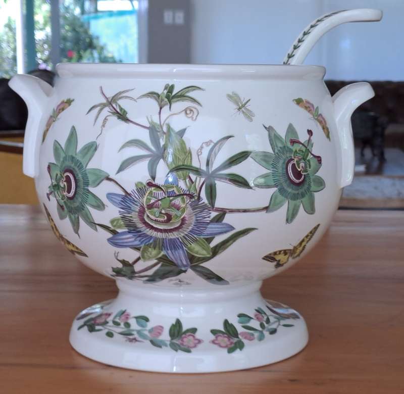 Portmeirion Soup Tureen with Ladle