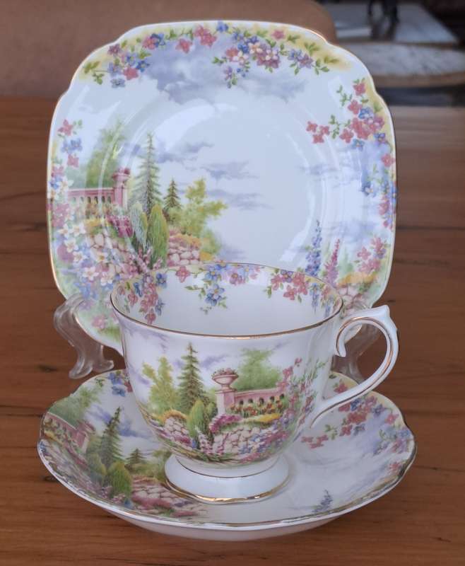 Royal Albert Trio - Kentish Rockery