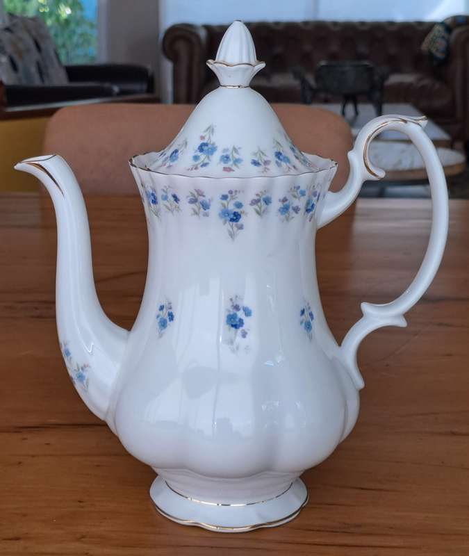 Royal Albert `Memory Lane` Coffee Pot