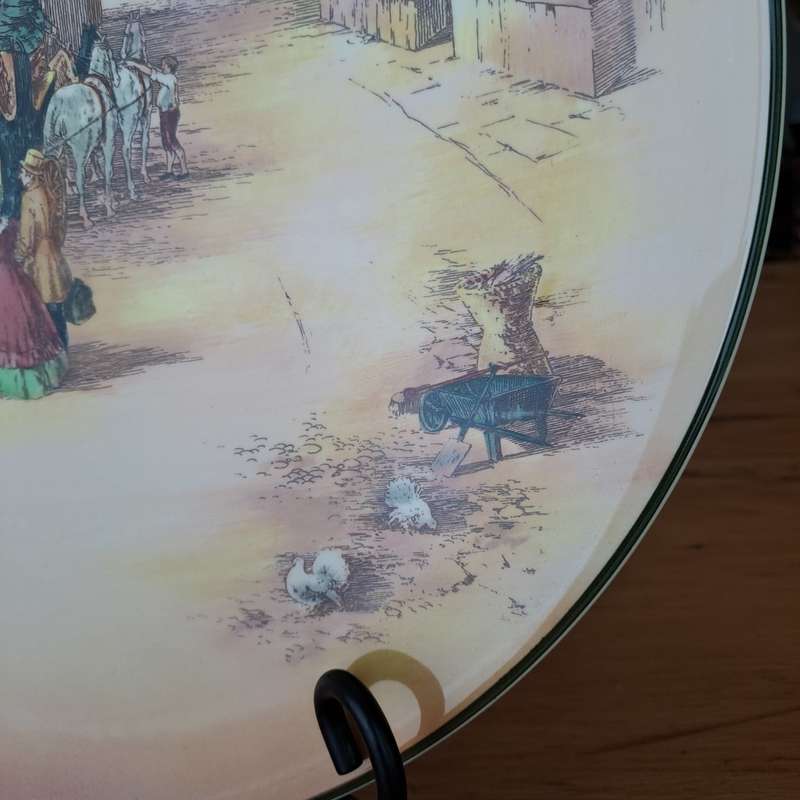 Royal Doulton Charger  - Old English Coaching Scenes