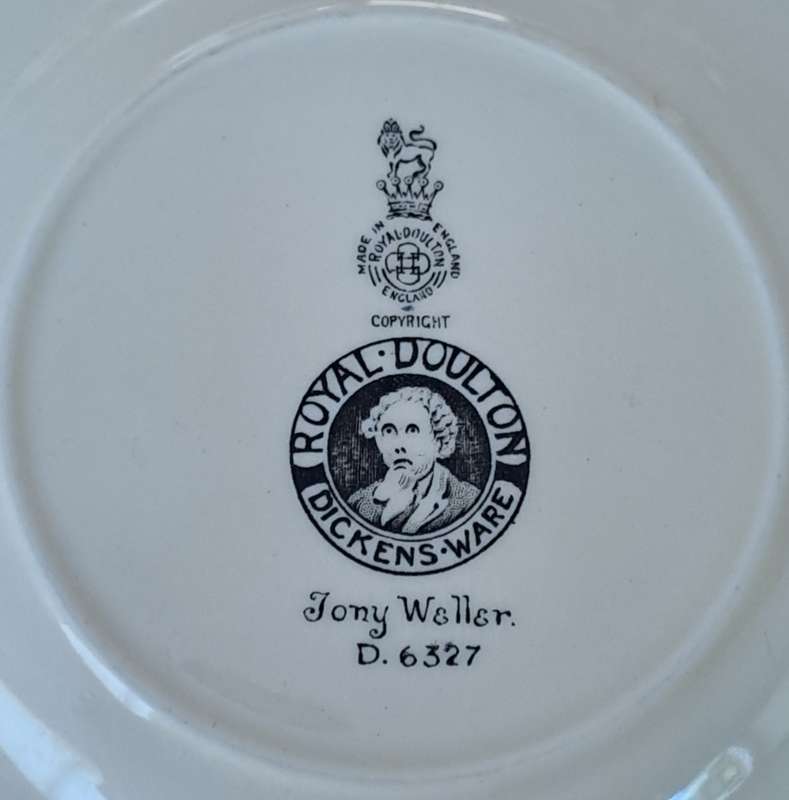 Royal Doulton Plate  - Tony Weller