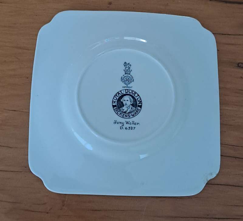 Royal Doulton Plate  - Tony Weller