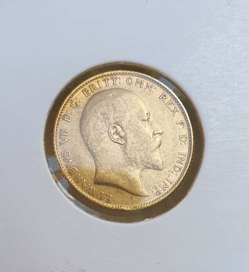 1906 Gold Sovereign Edward VII London