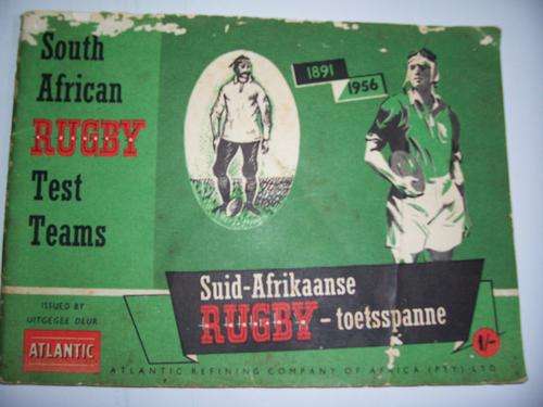 South African Rugby Test Teams