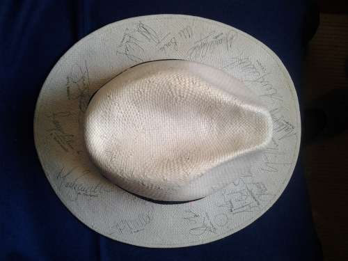 PROTEAS *autographed* hat