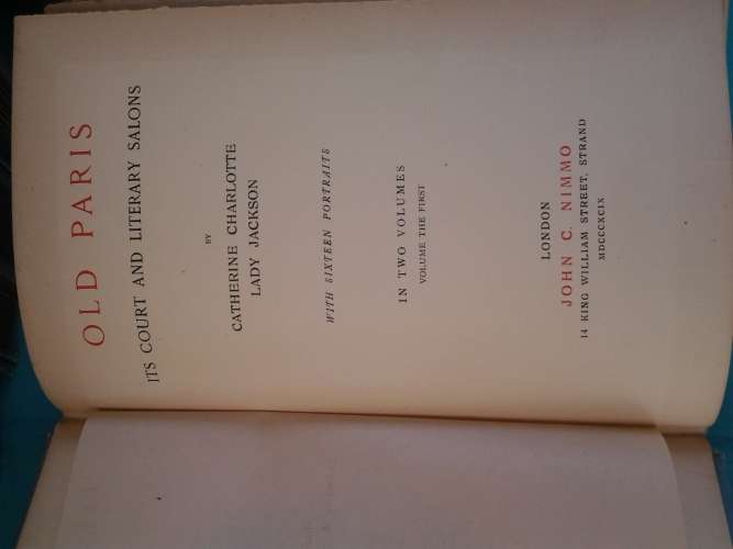LADY JACKSON'S Works 14 vols.