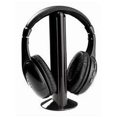 5 IN 1 Wireless Headphone w/ FM radio, Audio, MP3, TV, PC, CD DVD