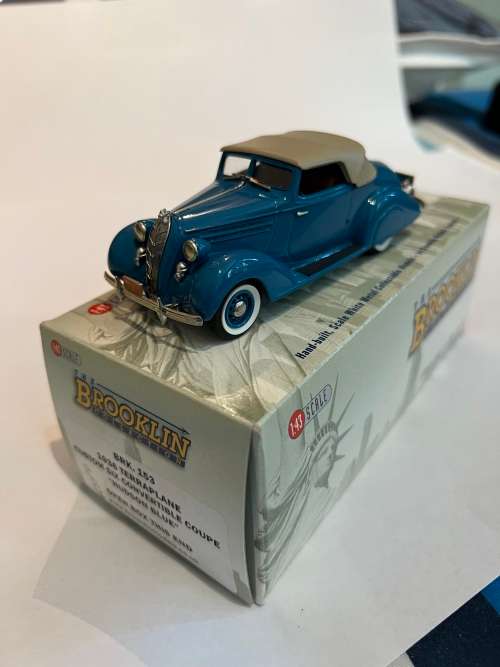 Brooklin BRK 153 - 1936 Terraplane Custom Six Convertible Coupe [Hudson Blue]