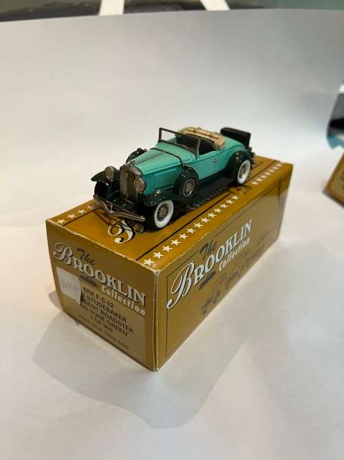 Brooklin F-S 02 - 1931 Studebaker Pres Roadster [two-tone green] 1 of 900