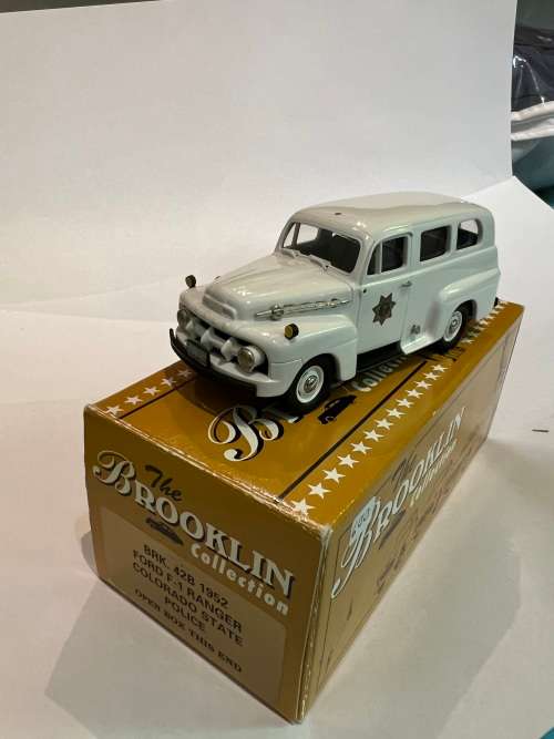 Brooklin BRK 42B - 1952 Ford F-1 Ranger `Colorado State Police`