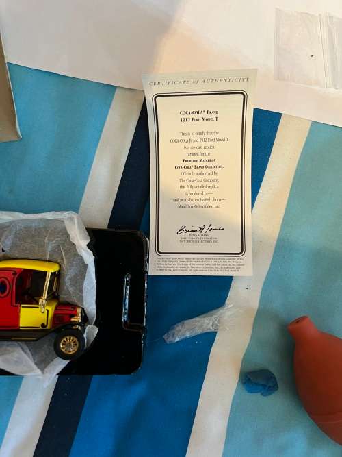 Matchbox - Ford Model T truck (Coca Cola) (YPC04-M)
