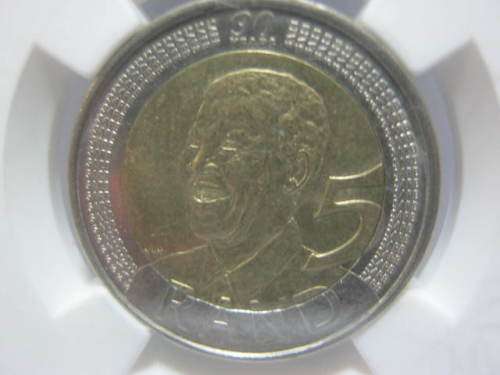 2008 R5 MANDELA BIRTHDAY- MS63