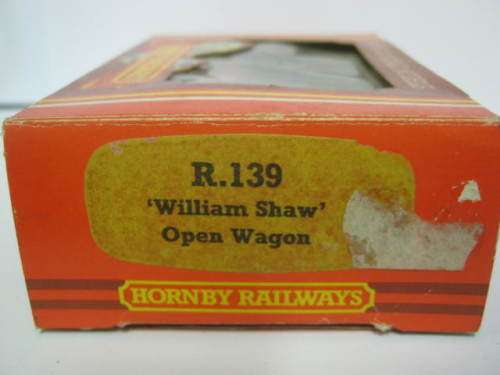 Hornby ~ 'WILLIAM SHAW' OPEN WAGON R.139