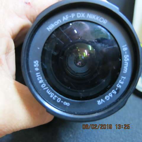 NIKON D3400 WITH AF-PDX NIKKOR 18-55MM LENS