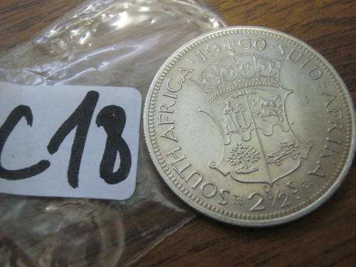 1960 UNION 2.5 SHILLING