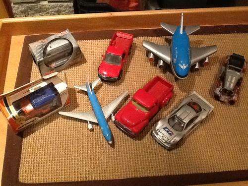 Diecast selection of toys