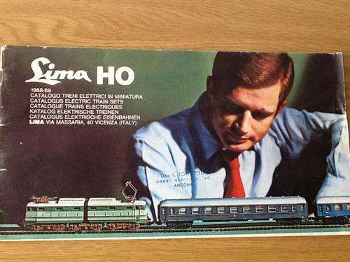 Lima HO scale 1968-69 Catalogue
