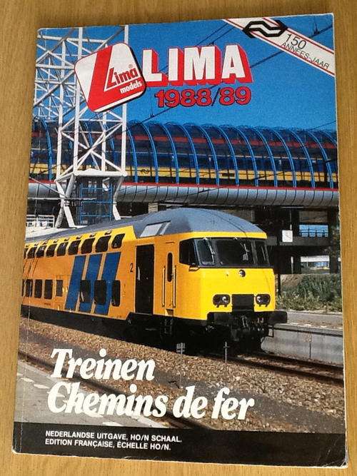 Lima HO scale 1988-89 Catalogue