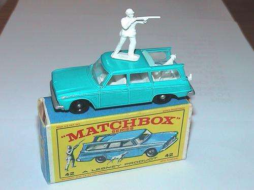 MATCHBOX SERIES BY LESNEY NO. 42 STUDEBAKER STATION WAGON