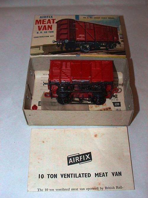 AIRFIX MEAT VAN B.R. 10 TON HO & OO SCALE MODEL CONSTRUCTION KIT