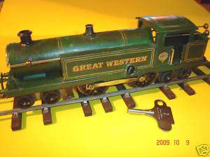 HORNBY GREAT WESTERN CLOCKWORK LOCO 4-4-4 TANK 1926 O GAUGE