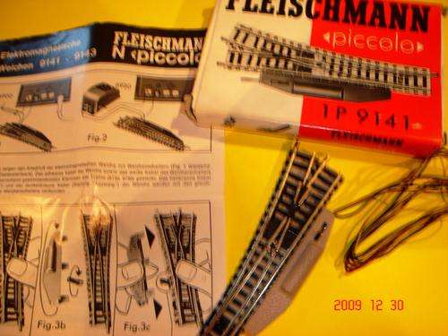 FLEISCHMANN -  N-GAUGE POINTS 9141 IN MINT BOXED CONDITION
