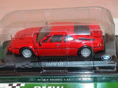 BMW M1 DEL PRADO PUBLISHERS THE ULTIMATE CAR COLLECTION DIECAST  SCALE 1:43 BMW M1