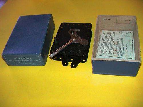 MECCANO 1A CLOCKWORK MOTOR IN EXCELLENT CONDITION
