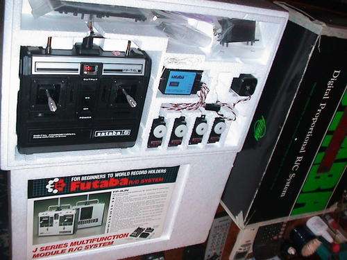 FUTABA RADIO CONTROL 4 CHANNEL NOS CONDITION.