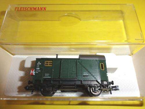FLEISCHMAN N GAUGE  8320 ? DB GAURDS VAN ILLUMINATED IN MINT BOXED CONDITION.