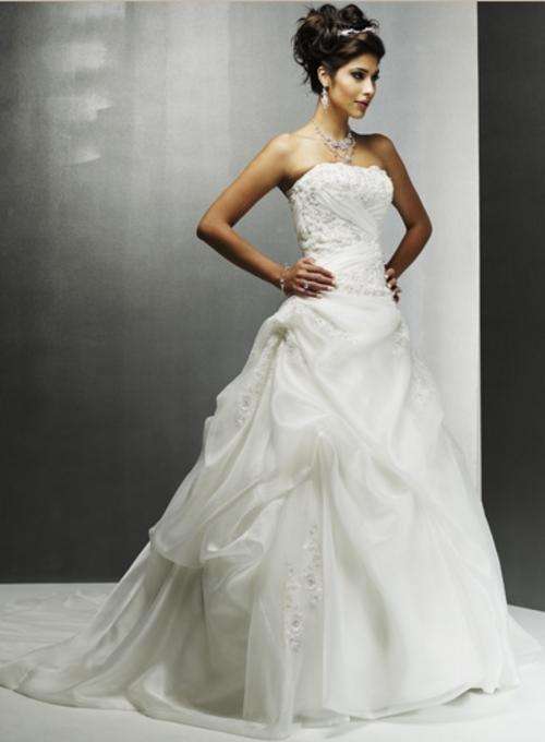 WEDDING DRESS (09jmhs061) - Get veil for free