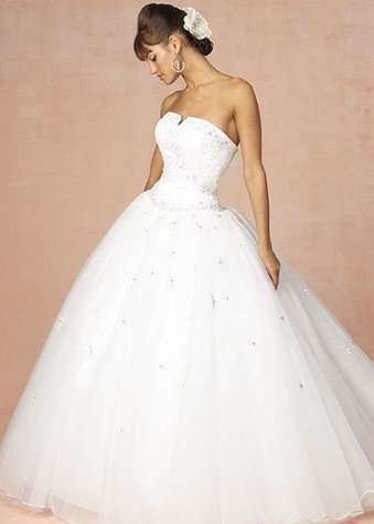Brand new custome made wedding dress / bridal gown (1077415979) - Get veil for free!