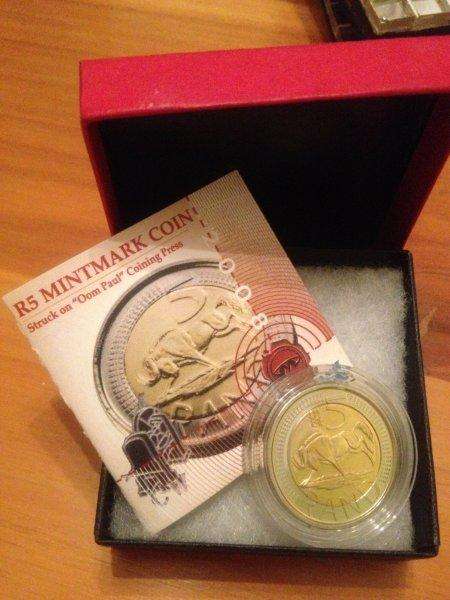 2008 Oom Paul Mintmark R5. Very Rare!!!!!