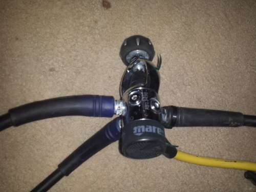 Mares MR12 dfc with Mares Rebel regulator and Mares Axis Pro Octo