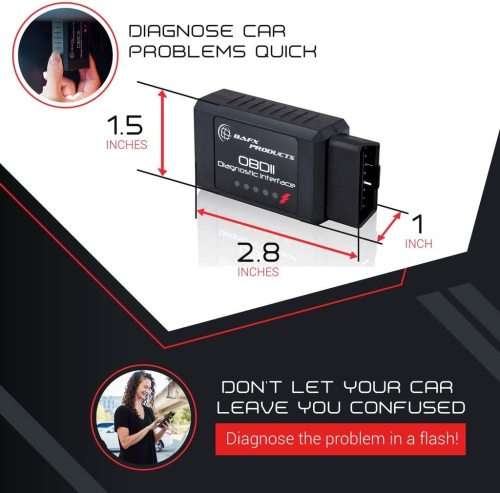 BAFX OBD2 Bluetooth code reader